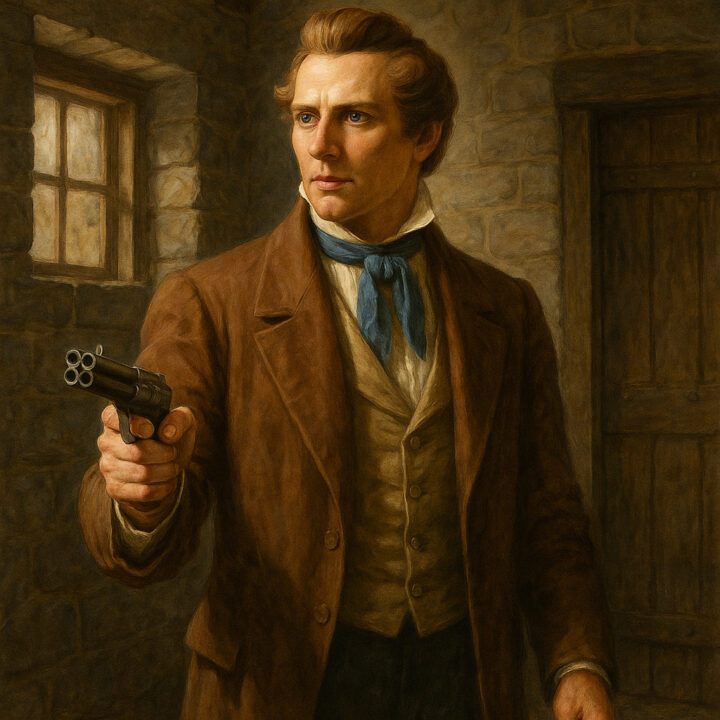 An armed Joseph Smith, as imagined by A.I.