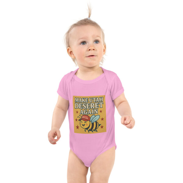 Make Utah Deseret Again - Bee - Infant bodysuit - Image 3