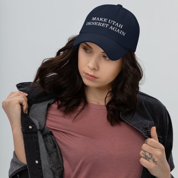 Make Utah Deseret Again Dad hat - Image 3