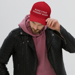 Make Utah Deseret Again Structured Twill Cap