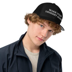 Make Utah Deseret Again Closed-back trucker cap