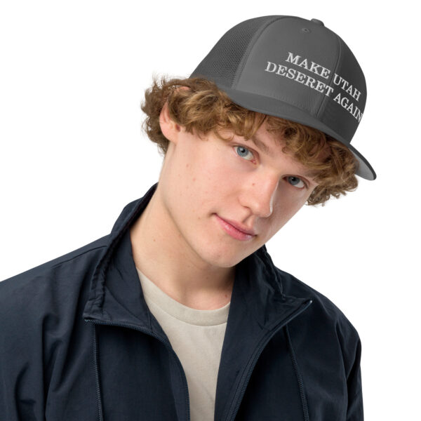 Make Utah Deseret Again Closed-back trucker cap - Image 2