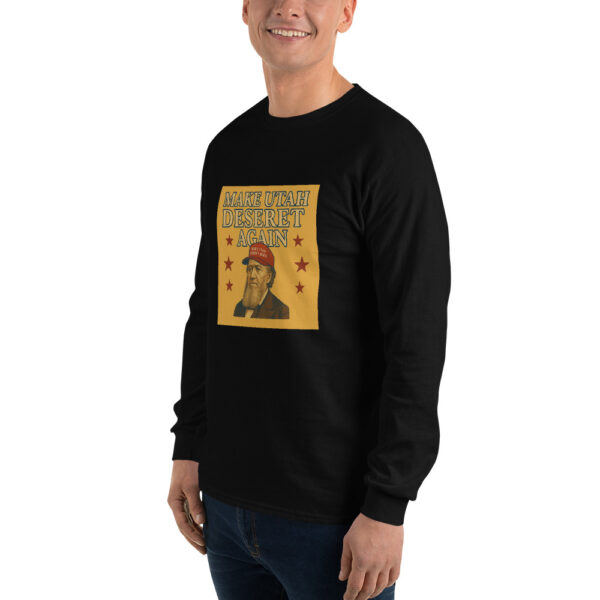 Make Utah Deseret Again - Brigham - Men’s Long Sleeve Shirt - Image 5