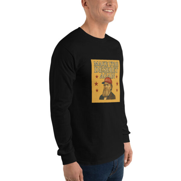 Make Utah Deseret Again - Brigham - Men’s Long Sleeve Shirt - Image 6