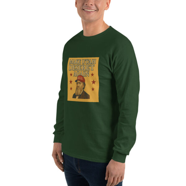 Make Utah Deseret Again - Brigham - Men’s Long Sleeve Shirt - Image 17
