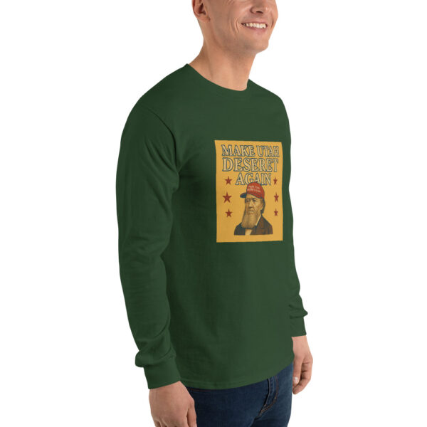 Make Utah Deseret Again - Brigham - Men’s Long Sleeve Shirt - Image 18