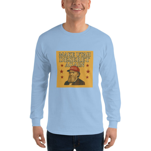 Make Utah Deseret Again - Brigham - Men’s Long Sleeve Shirt - Image 25