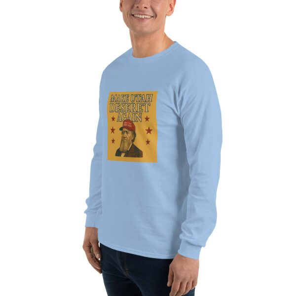 Make Utah Deseret Again - Brigham - Men’s Long Sleeve Shirt - Image 29