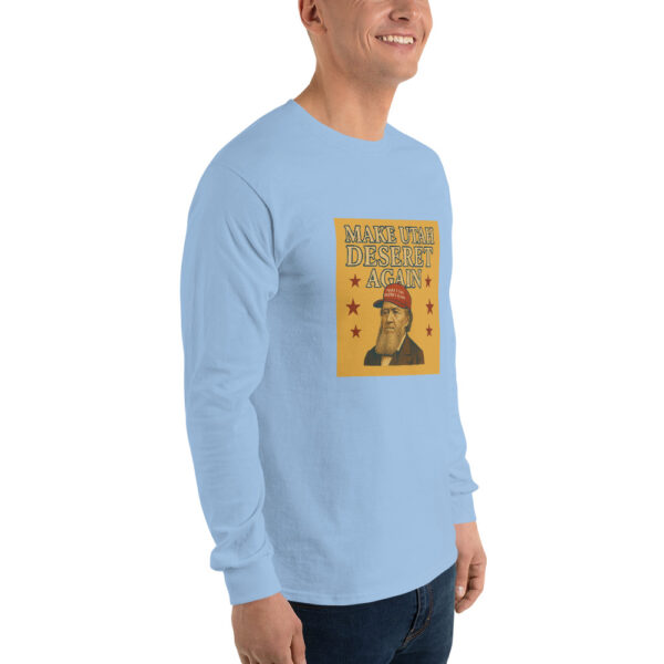 Make Utah Deseret Again - Brigham - Men’s Long Sleeve Shirt - Image 30