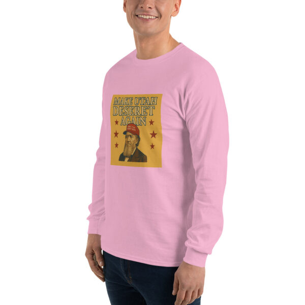 Make Utah Deseret Again - Brigham - Men’s Long Sleeve Shirt - Image 41