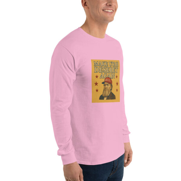 Make Utah Deseret Again - Brigham - Men’s Long Sleeve Shirt - Image 42