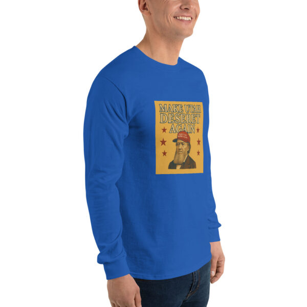 Make Utah Deseret Again - Brigham - Men’s Long Sleeve Shirt - Image 24