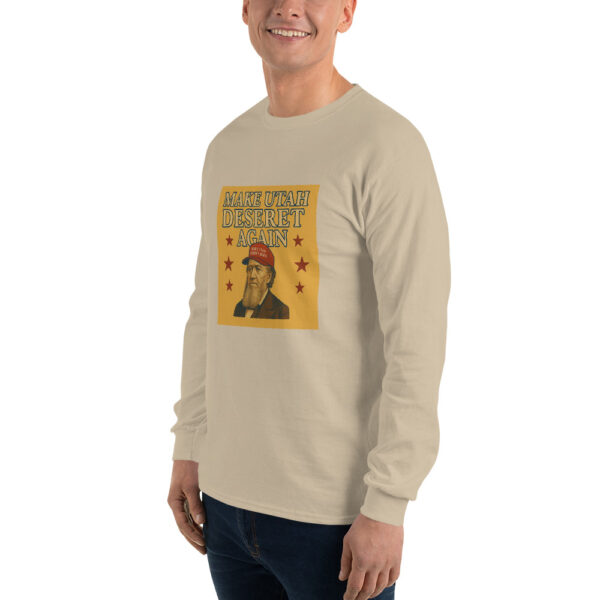 Make Utah Deseret Again - Brigham - Men’s Long Sleeve Shirt - Image 35