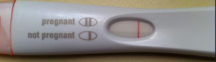 Negative pregnancy test