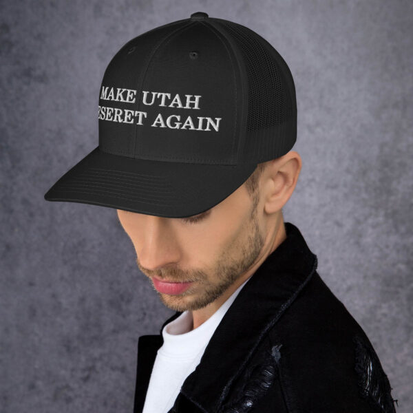 Make Utah Deseret Again Trucker Cap - Image 2