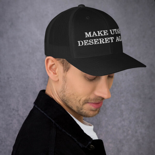 Make Utah Deseret Again Trucker Cap - Image 3