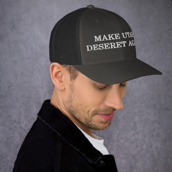Make Utah Deseret Again Trucker Cap - Image 6