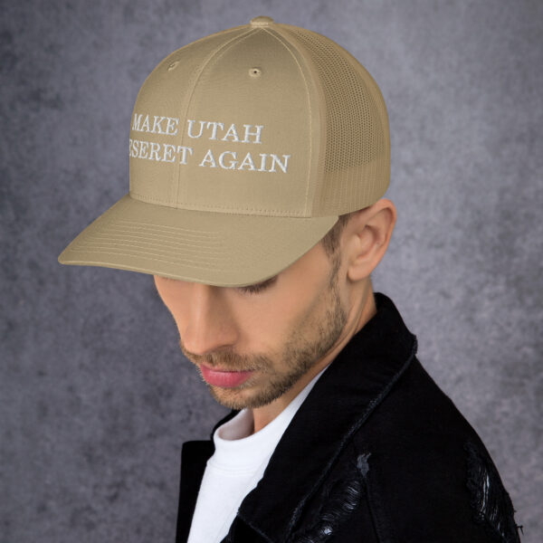 Make Utah Deseret Again Trucker Cap - Image 17