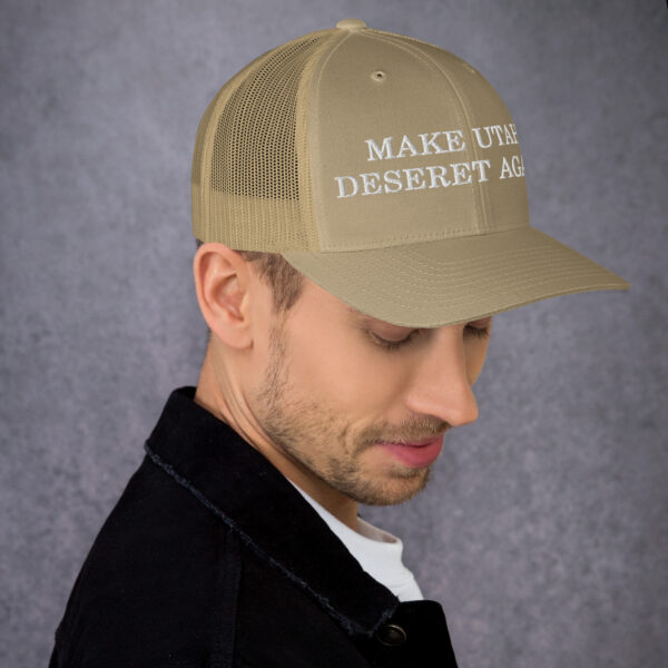 Make Utah Deseret Again Trucker Cap - Image 18
