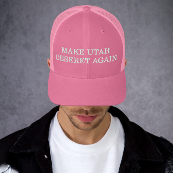 Make Utah Deseret Again Trucker Cap - Image 13