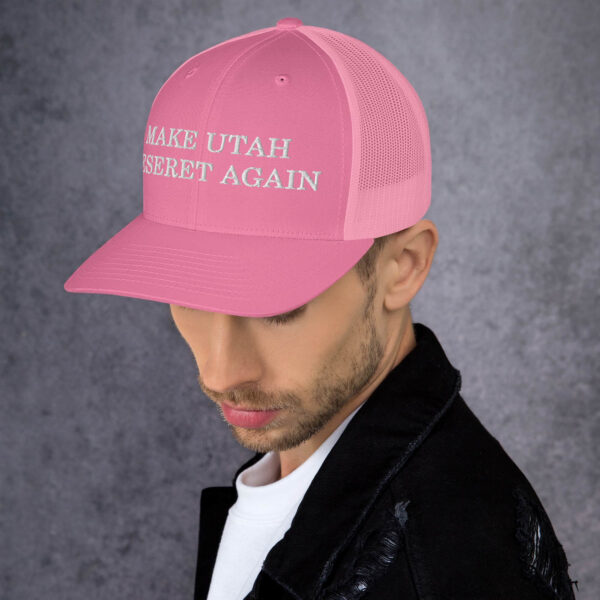 Make Utah Deseret Again Trucker Cap - Image 14