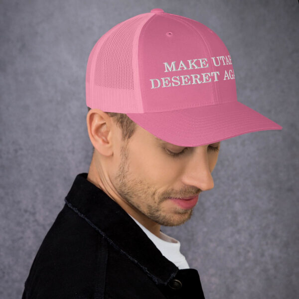 Make Utah Deseret Again Trucker Cap - Image 15