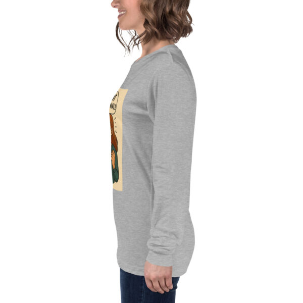 "I'M NOT EMOTIONAL!!" (Mock a liberal) Women's Long Sleeve T-Shirt Long Sleeve Tee - Image 21