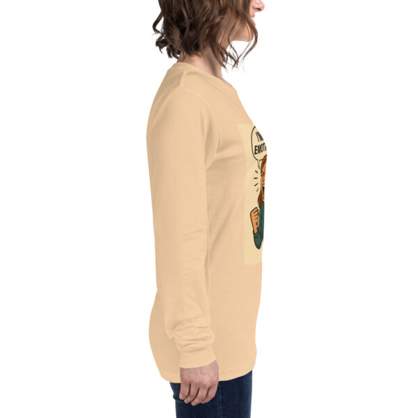 "I'M NOT EMOTIONAL!!" (Mock a liberal) Women's Long Sleeve T-Shirt Long Sleeve Tee - Image 29