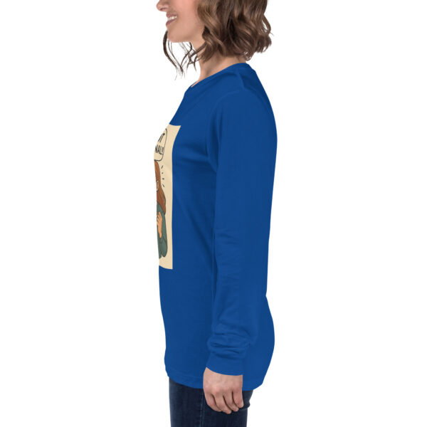 "I'M NOT EMOTIONAL!!" (Mock a liberal) Women's Long Sleeve T-Shirt Long Sleeve Tee - Image 15
