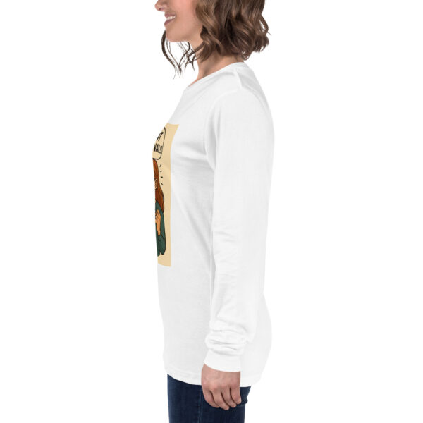 "I'M NOT EMOTIONAL!!" (Mock a liberal) Women's Long Sleeve T-Shirt Long Sleeve Tee - Image 33