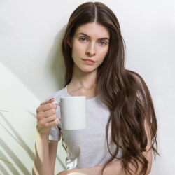 Killing No Murder White glossy mug
